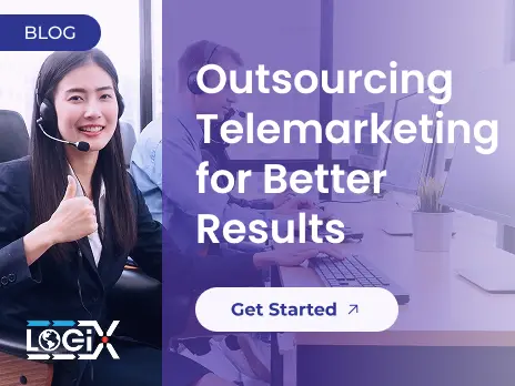 woman on outsourcing smiling thumbnail
